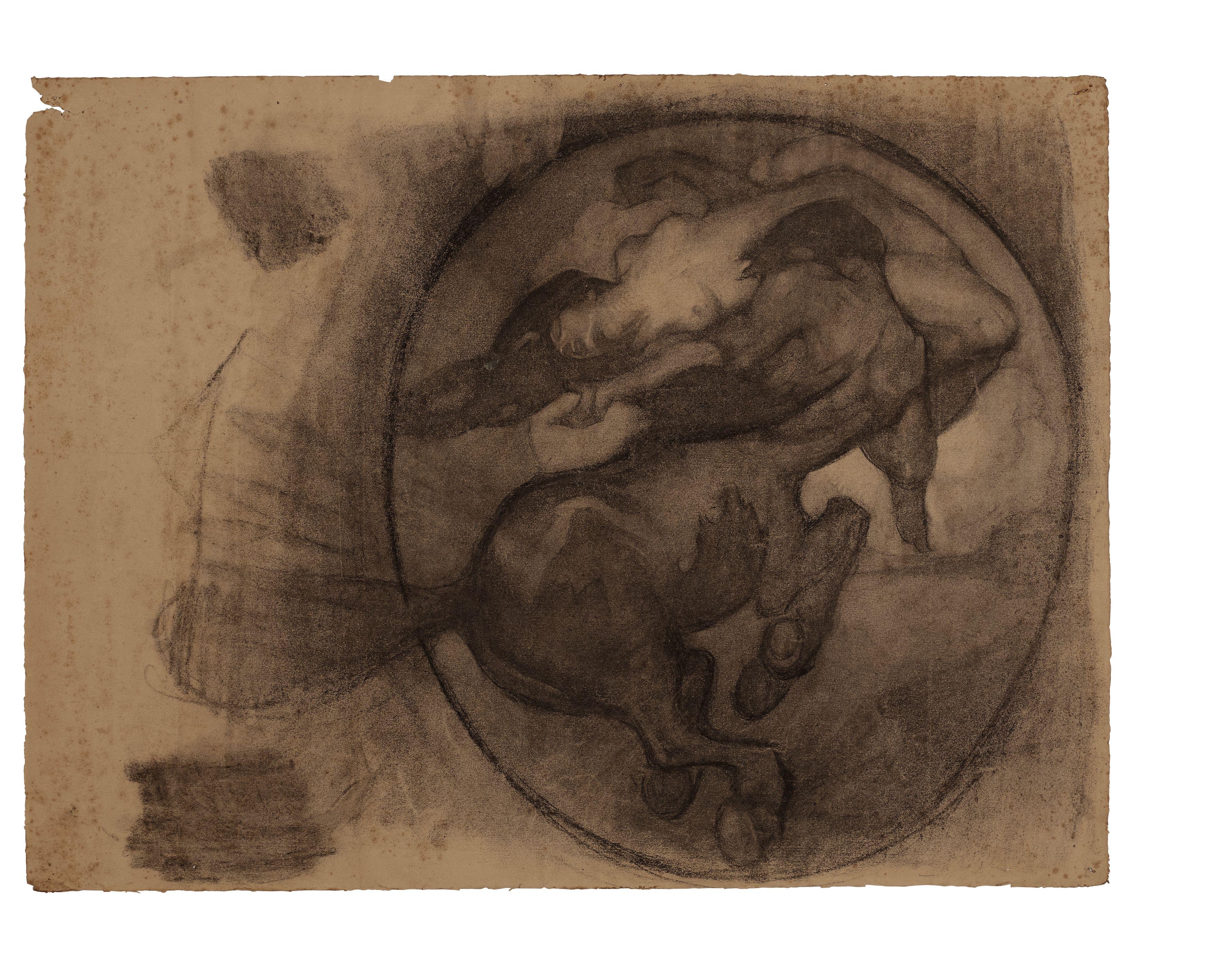 Saturnino Herran - El centauro raptando a deyanira