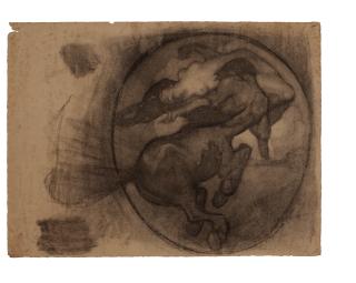 Saturnino Herran - El centauro raptando a deyanira