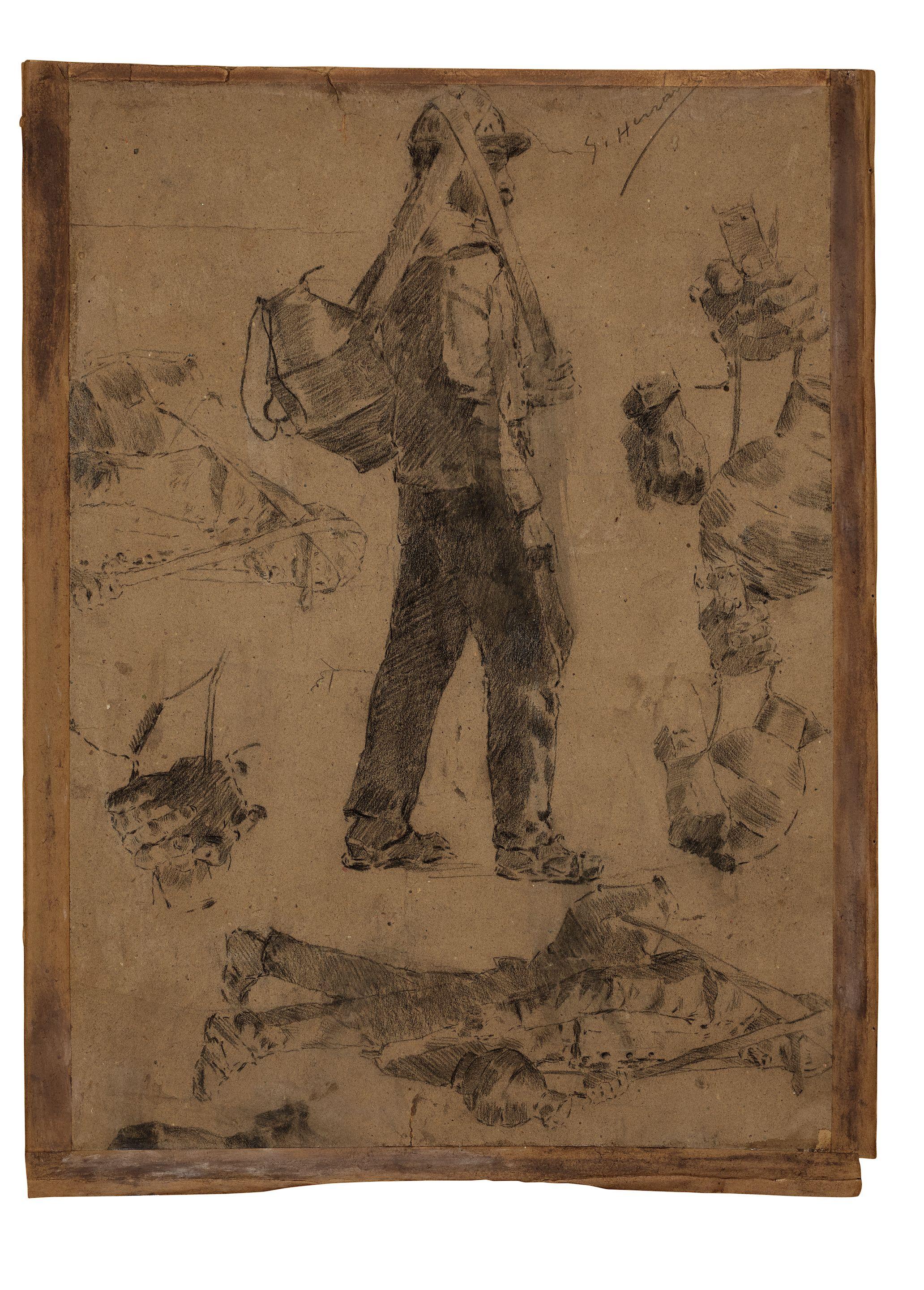 Saturnino Herran - Estudio (Figura y Manos)