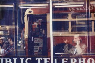 Saul Leiter - \'Phone Call\', 1957