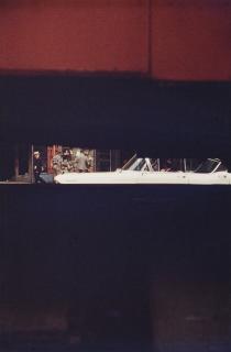 Saul Leiter - Through Boards, 1957