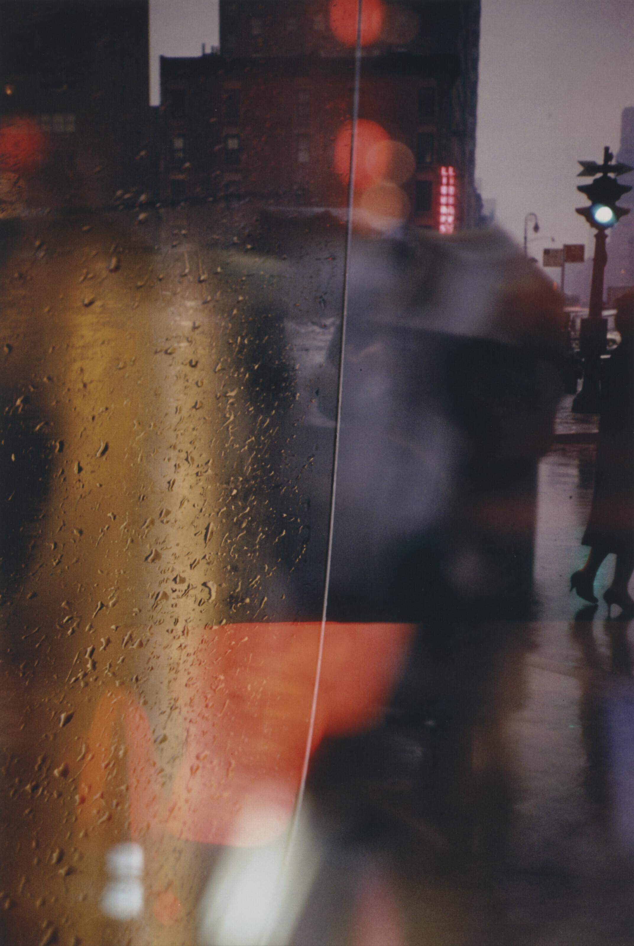 Saul Leiter - Walk with Soames, 1958