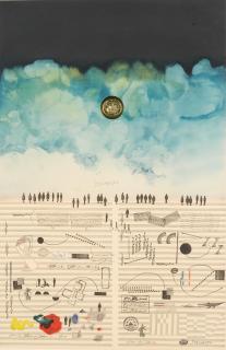 Saul Steinberg - Affiche avant letter fondation