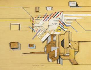 Saul Steinberg - Airmail Table