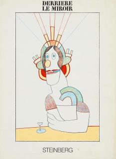 Saul Steinberg - Derrière le miroir. Konvolut von 2 Ausgaben