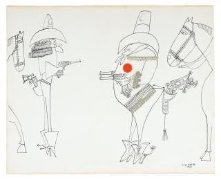 Saul Steinberg - Duel