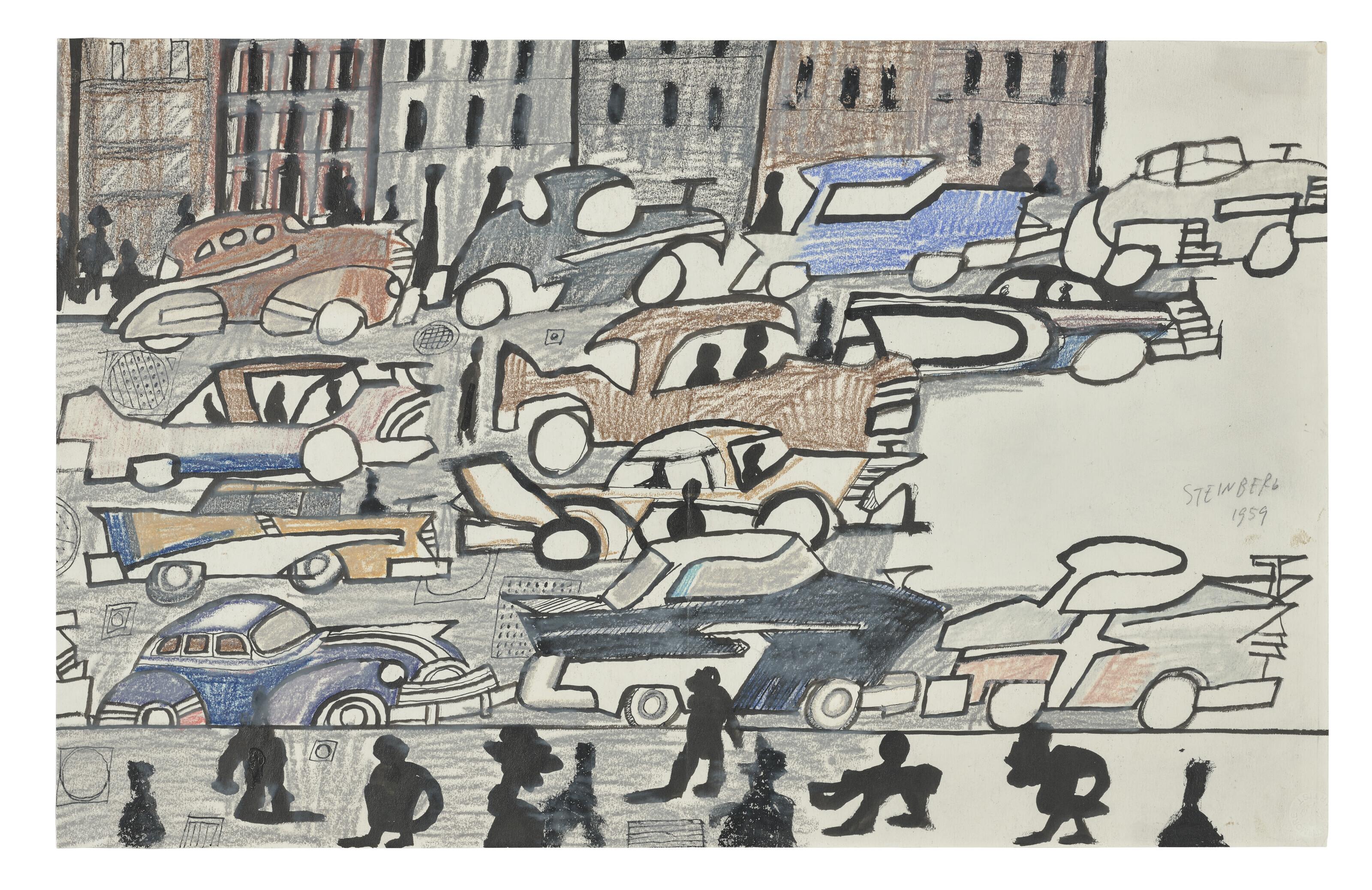 Saul Steinberg - East 71st Street