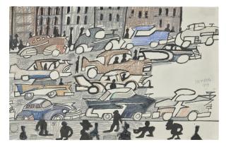 Saul Steinberg - East 71st Street