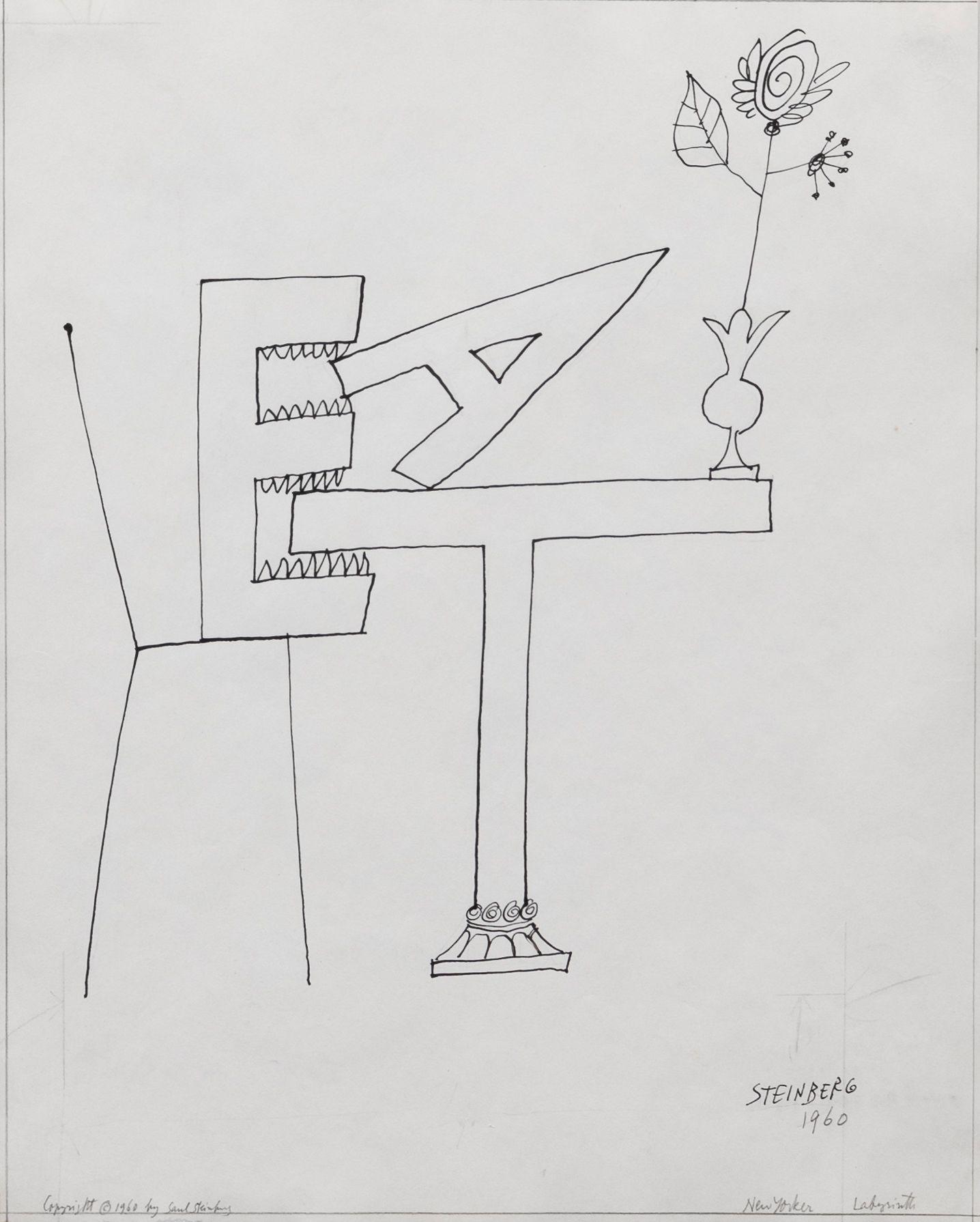 Saul Steinberg - EAT
