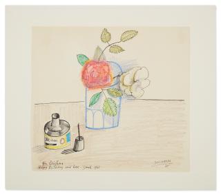 Saul Steinberg - For Cristina