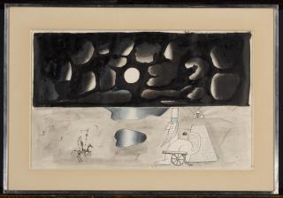 Saul Steinberg - Indian Rider (Patriot Sphynx)