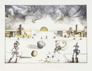 Saul Steinberg - Main Street (Sparks 3)
