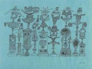 Saul Steinberg - Monuments