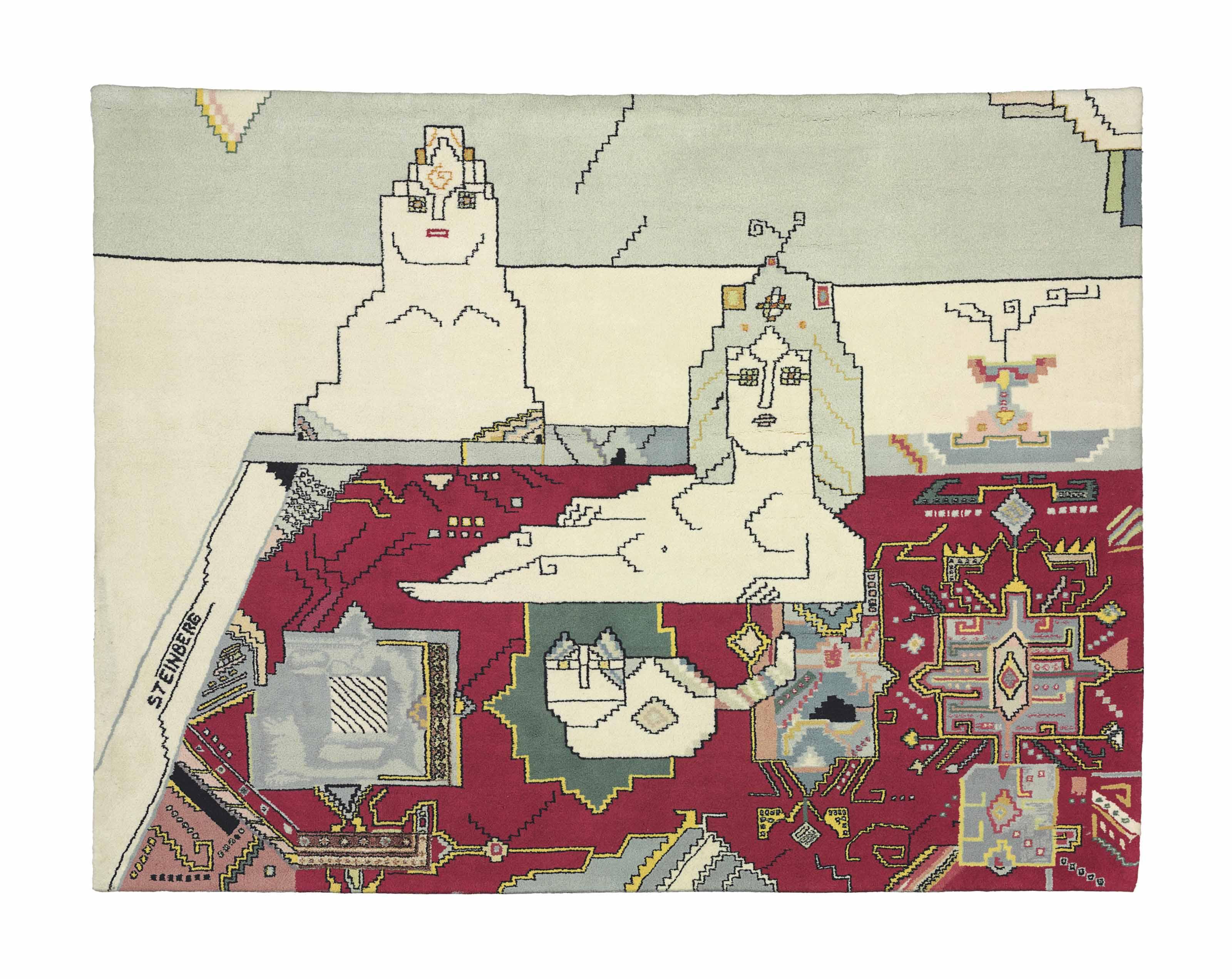 Saul Steinberg - Persian Rug