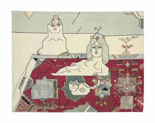 Saul Steinberg - Persian Rug