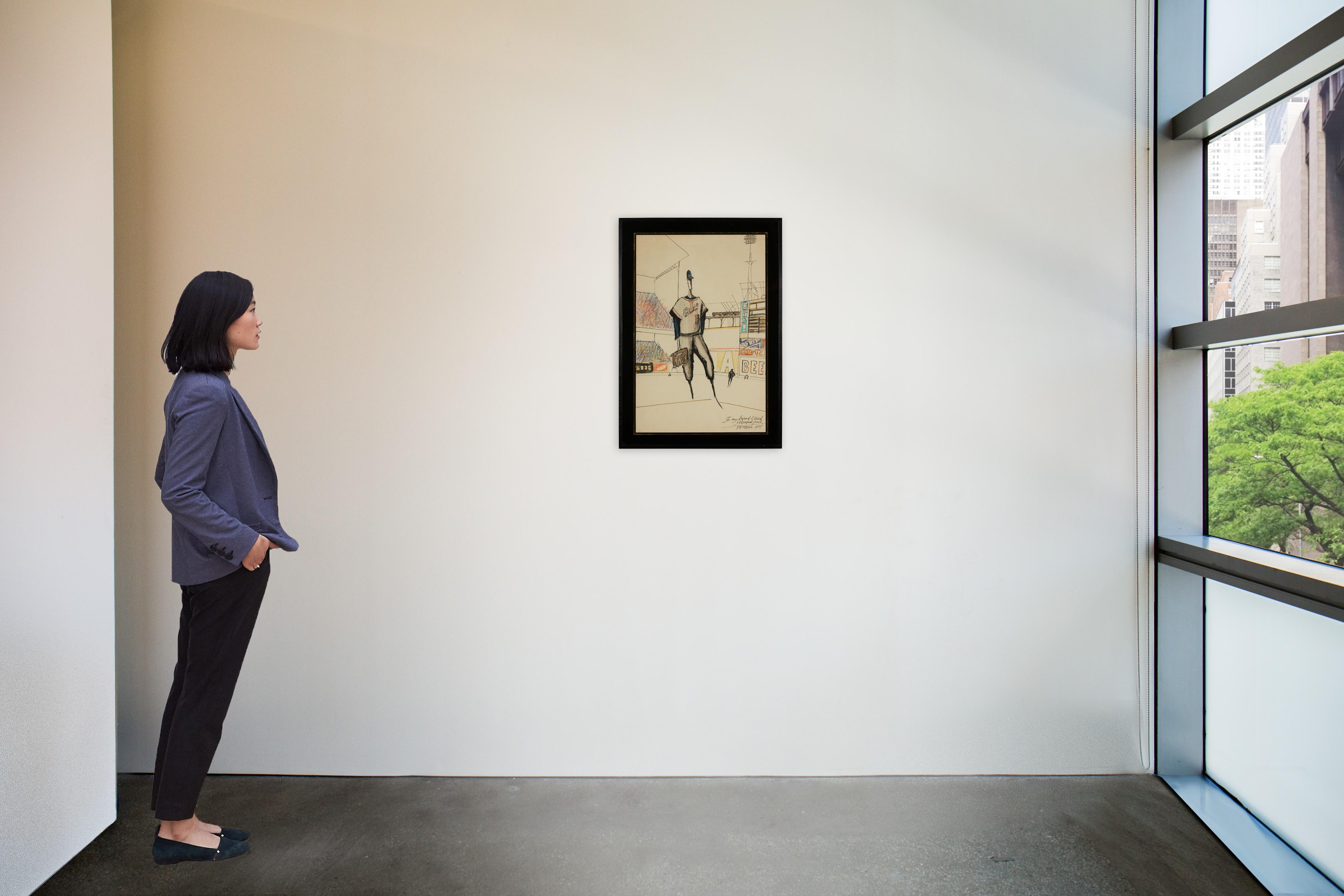 Saul Steinberg - Self-Satisfied Southpaw