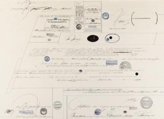 Saul Steinberg - Table project