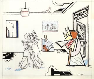 Saul Steinberg - Tango