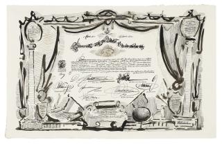 Saul Steinberg - Untitled (Document)