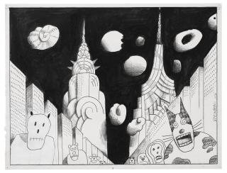 Saul Steinberg - Untitled