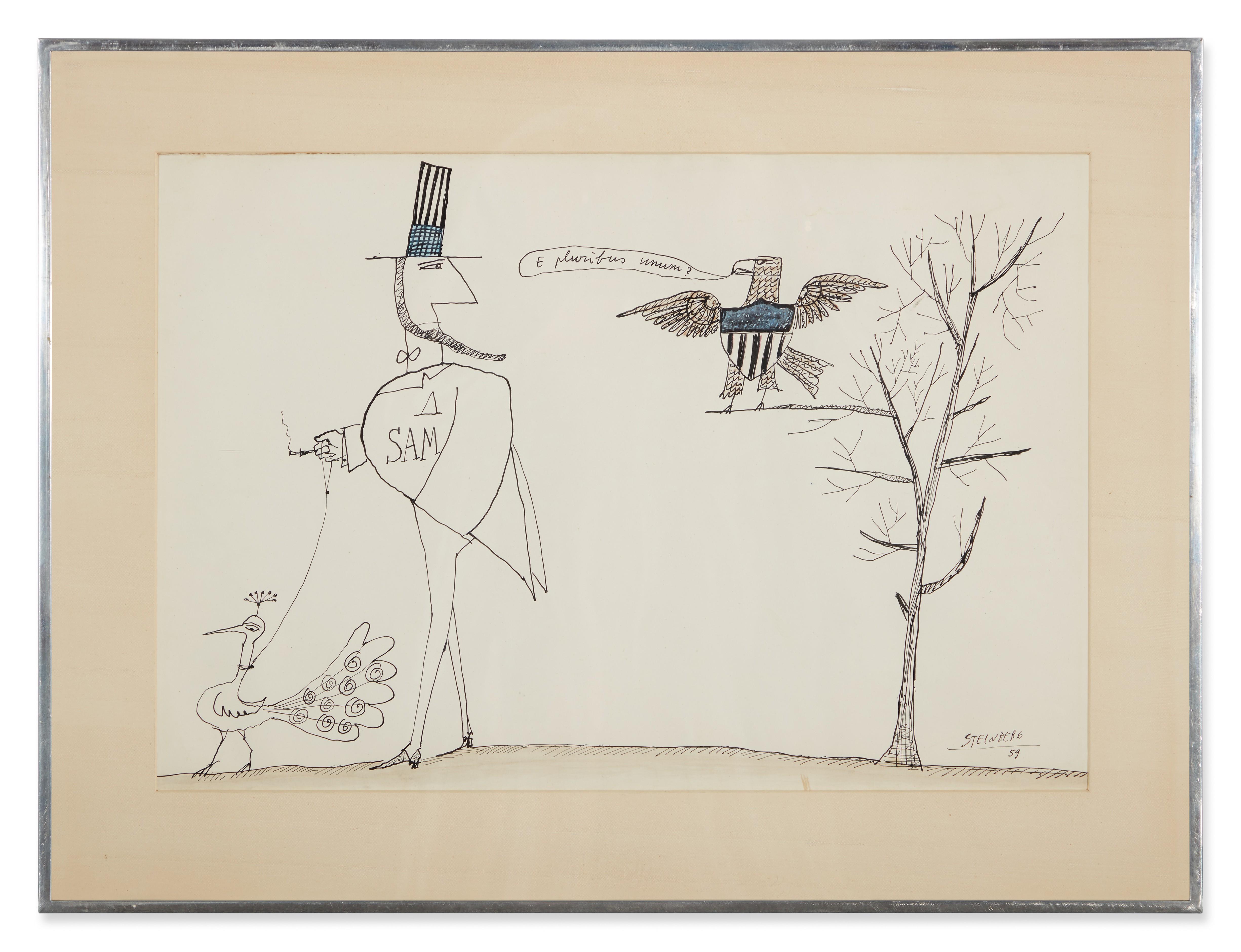 Saul Steinberg - Untitled