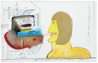 Saul Steinberg - Untitled