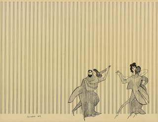 Saul Steinberg - Waltz