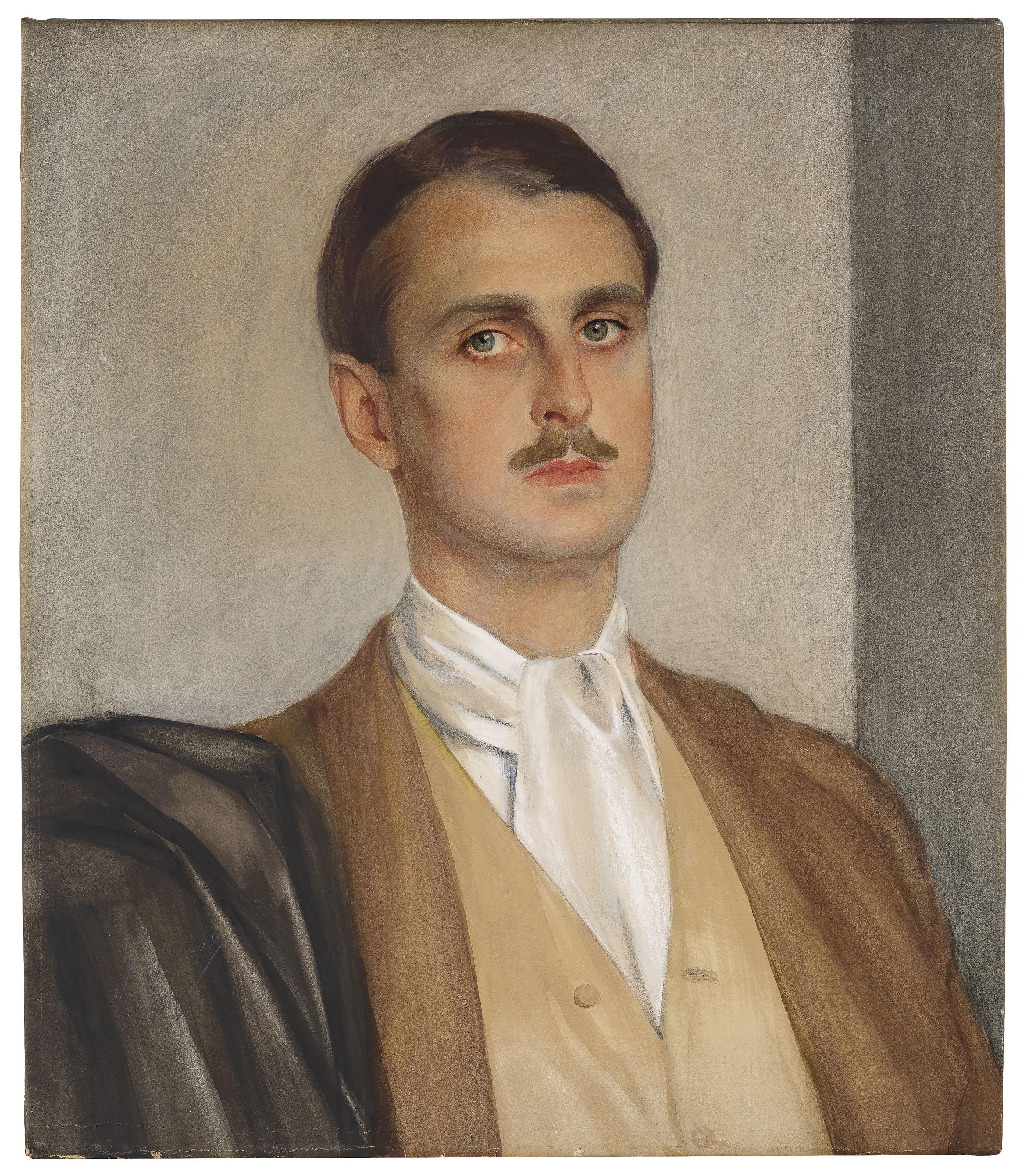 Savelii Sorin - Portrait of Prince Serge Obolensky (1890-1978)