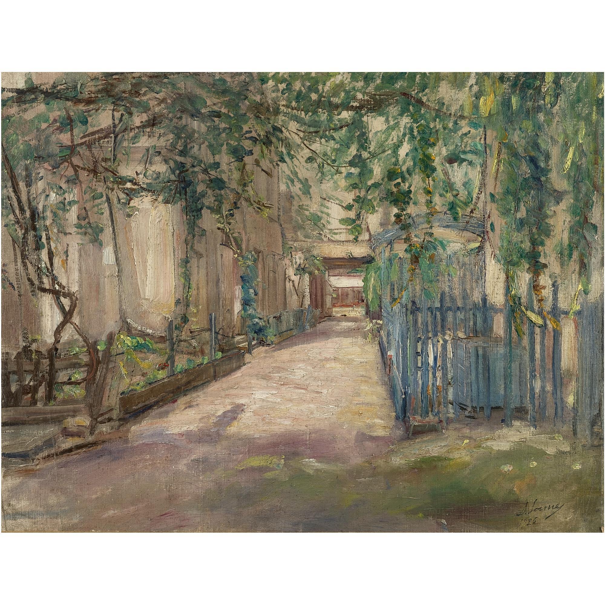 Savely Abramovich Sorine - Sunlit Alley