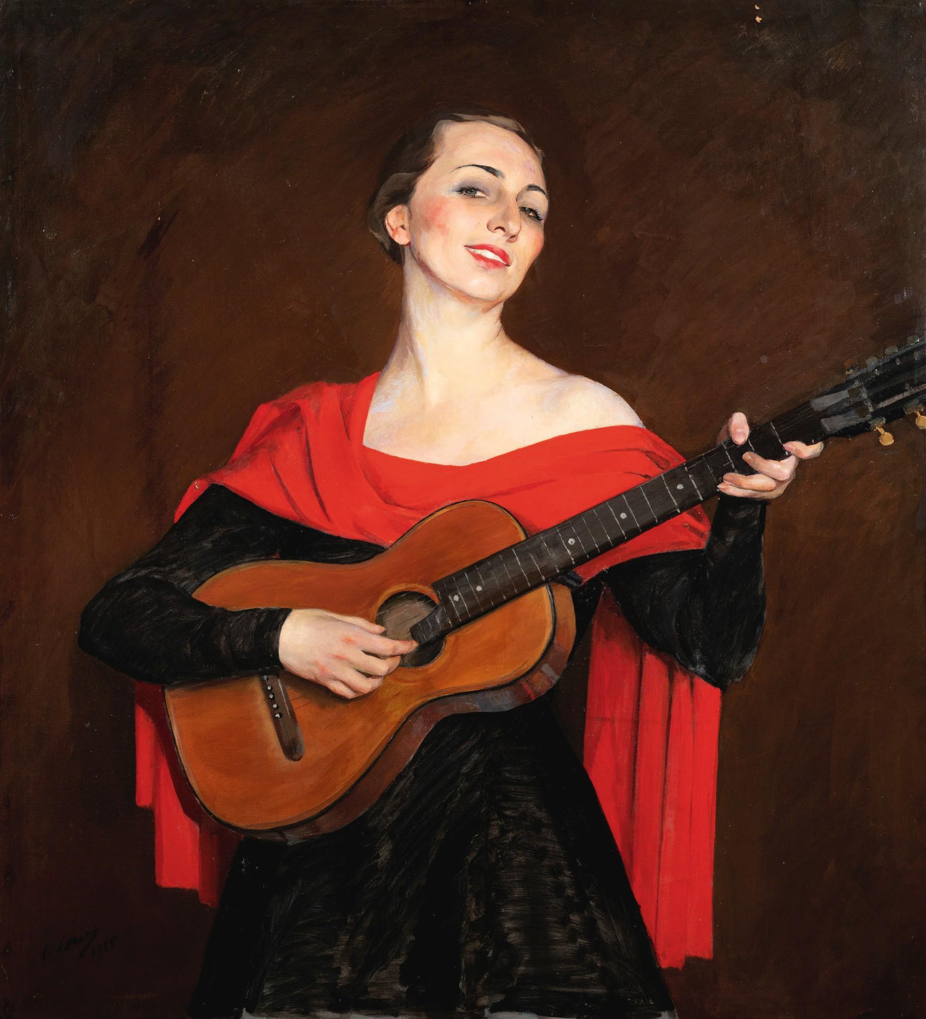 Savely Abramovich Sorine - The Guitarist