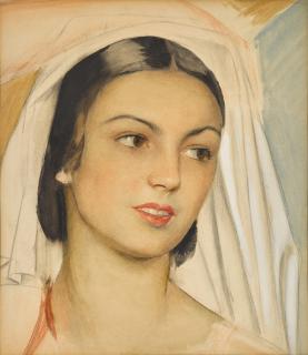 Savely Abramovich Sorine - Veiled Lady