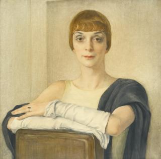 Savely Abramovitch Sorin - Portrait Of A Lady Thought To Be Princess Tourkeska