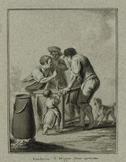 Saverio della Gatta - The tripe-seller