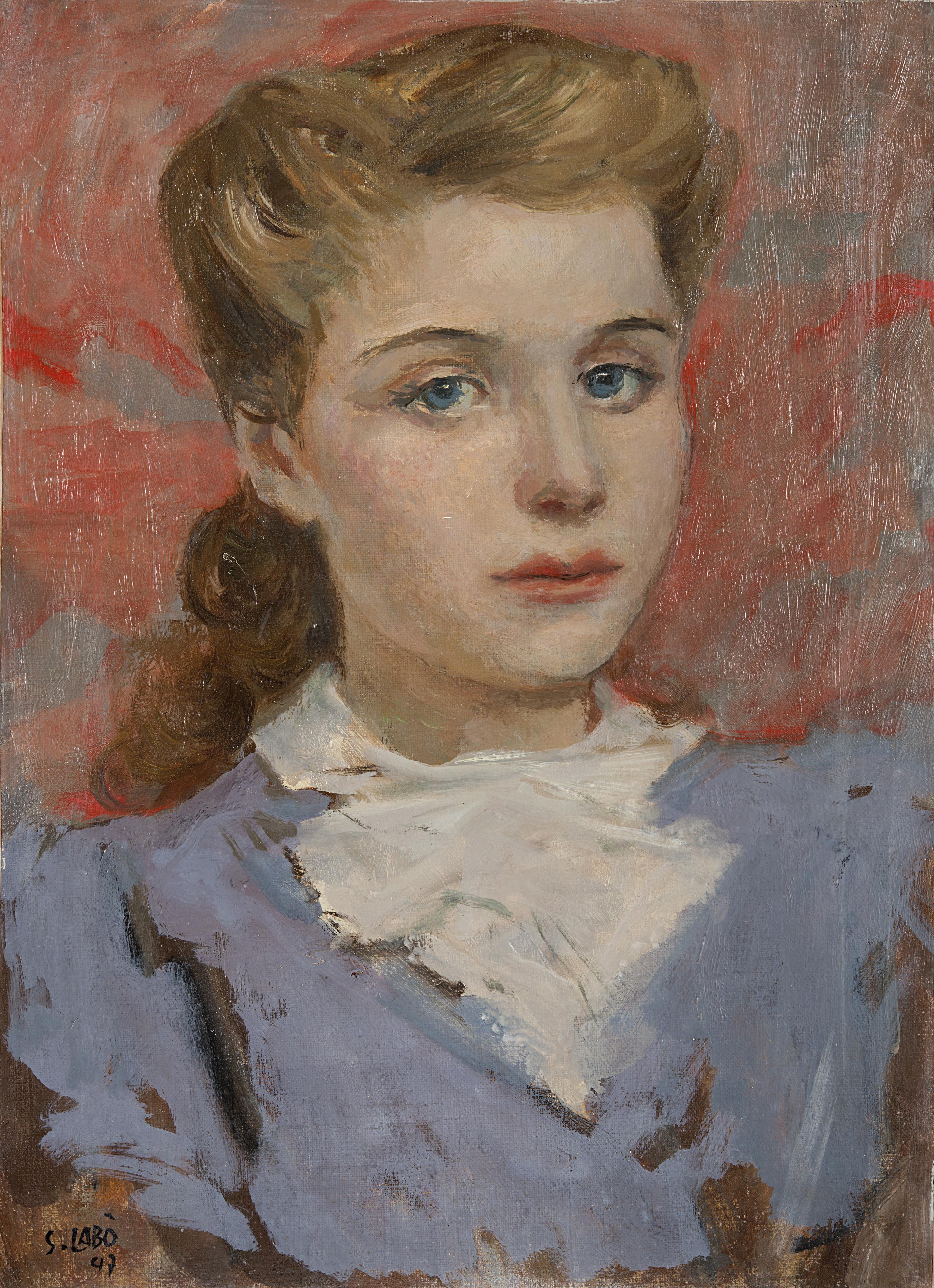 Savino Labò - Ritratto femminile