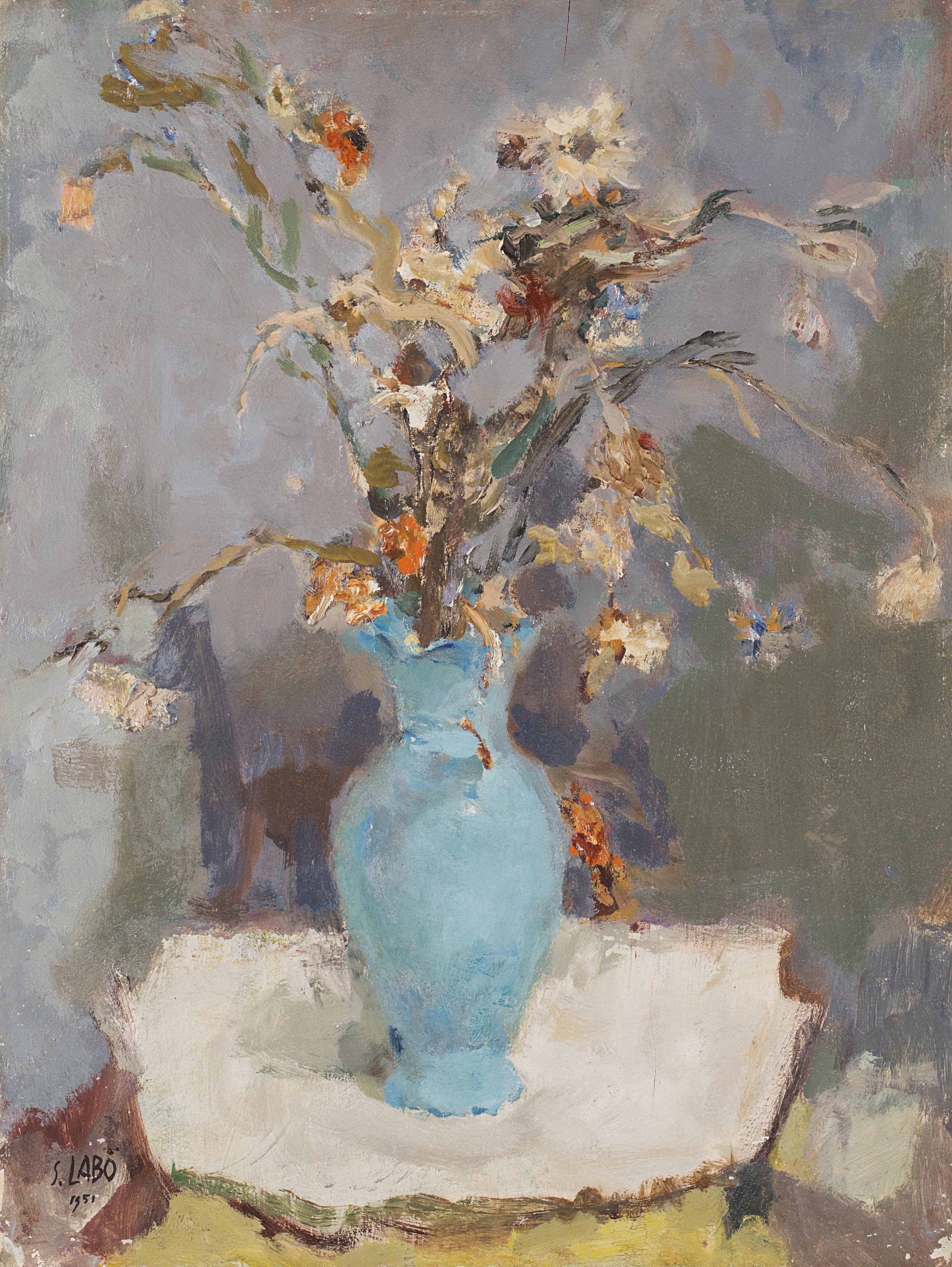Savino Labò - Vaso di fiori