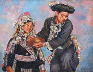 Saw Maung - Akha Dancers