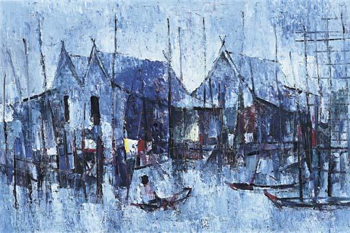 Sawasdi Tantisuk - Fishing huts