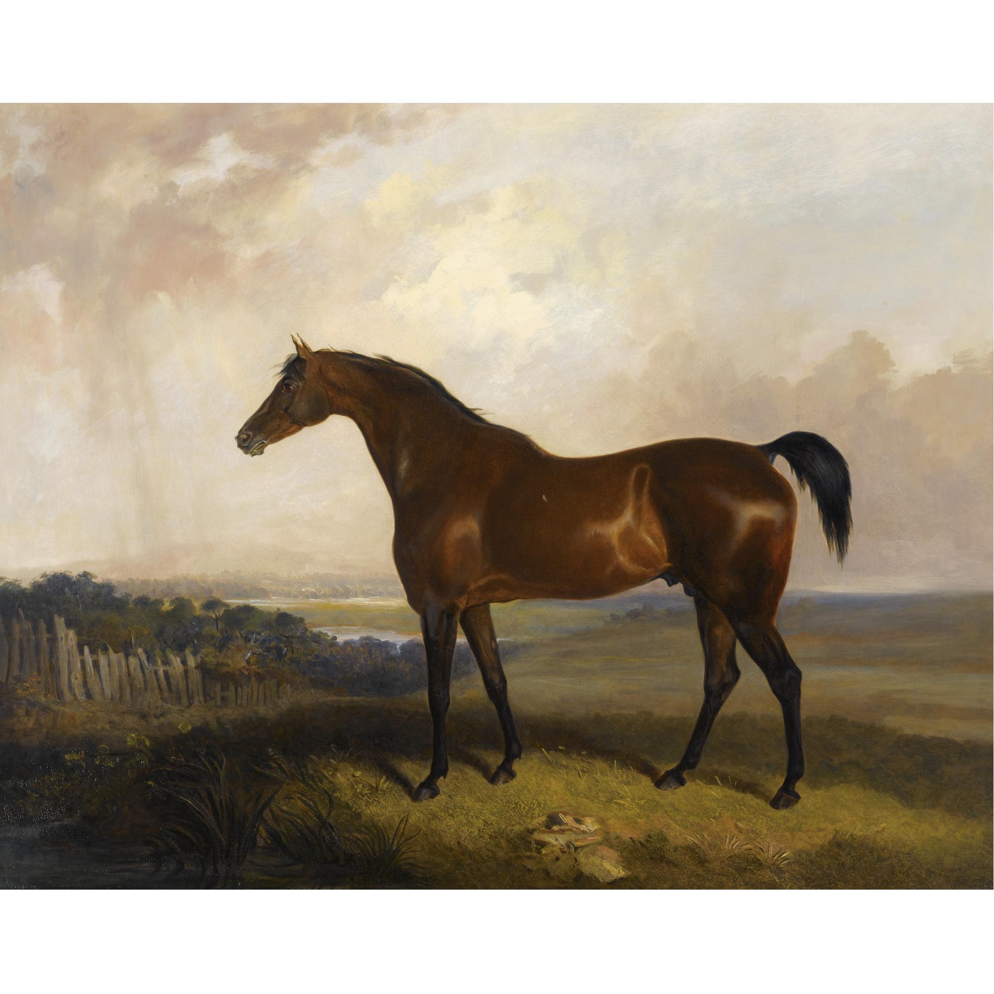Sawrey Gilpin - A Bay Horse In A Landscape