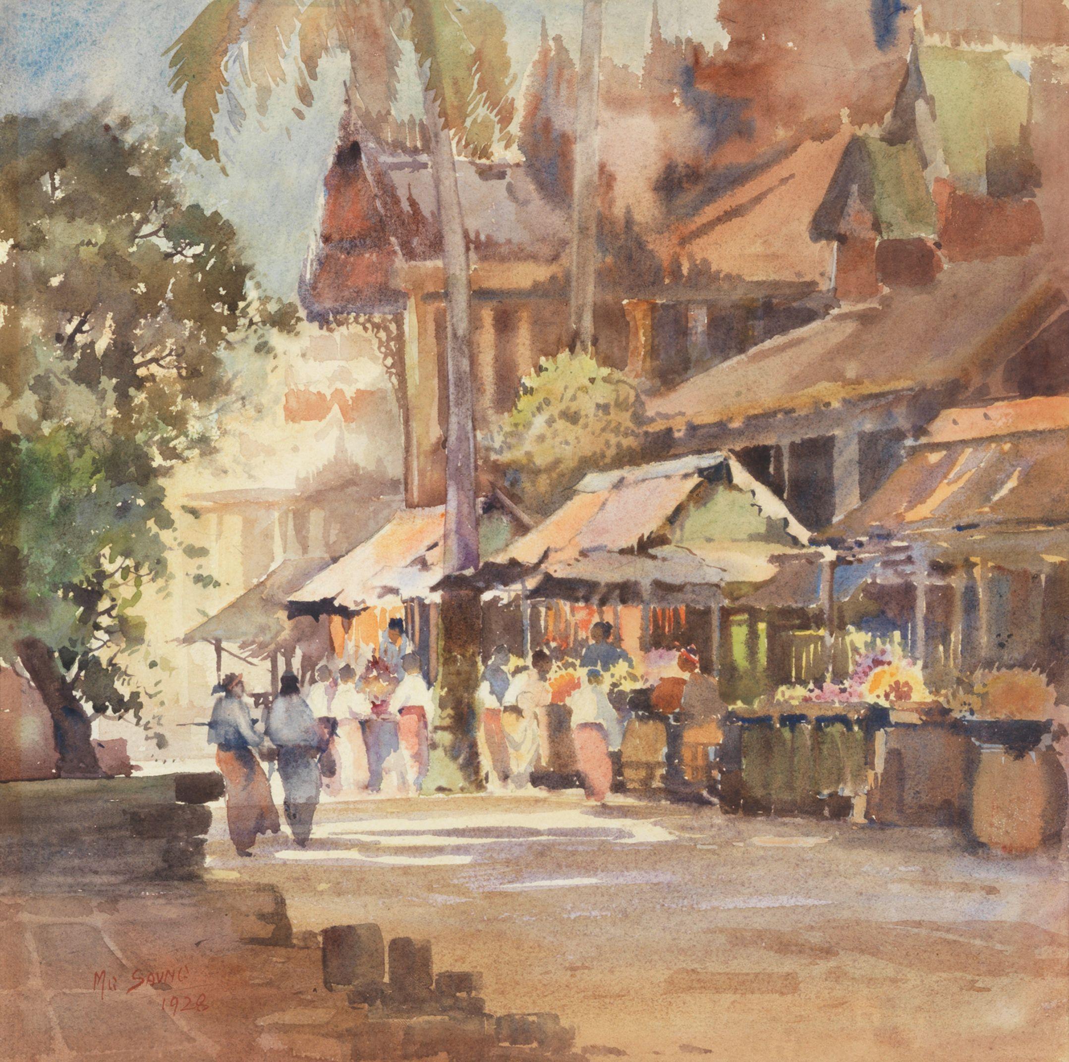 Saya Saung - A Burmese street market