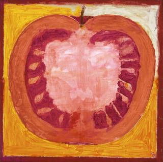 Sayed Haider Raza - Untitled (Tomato)