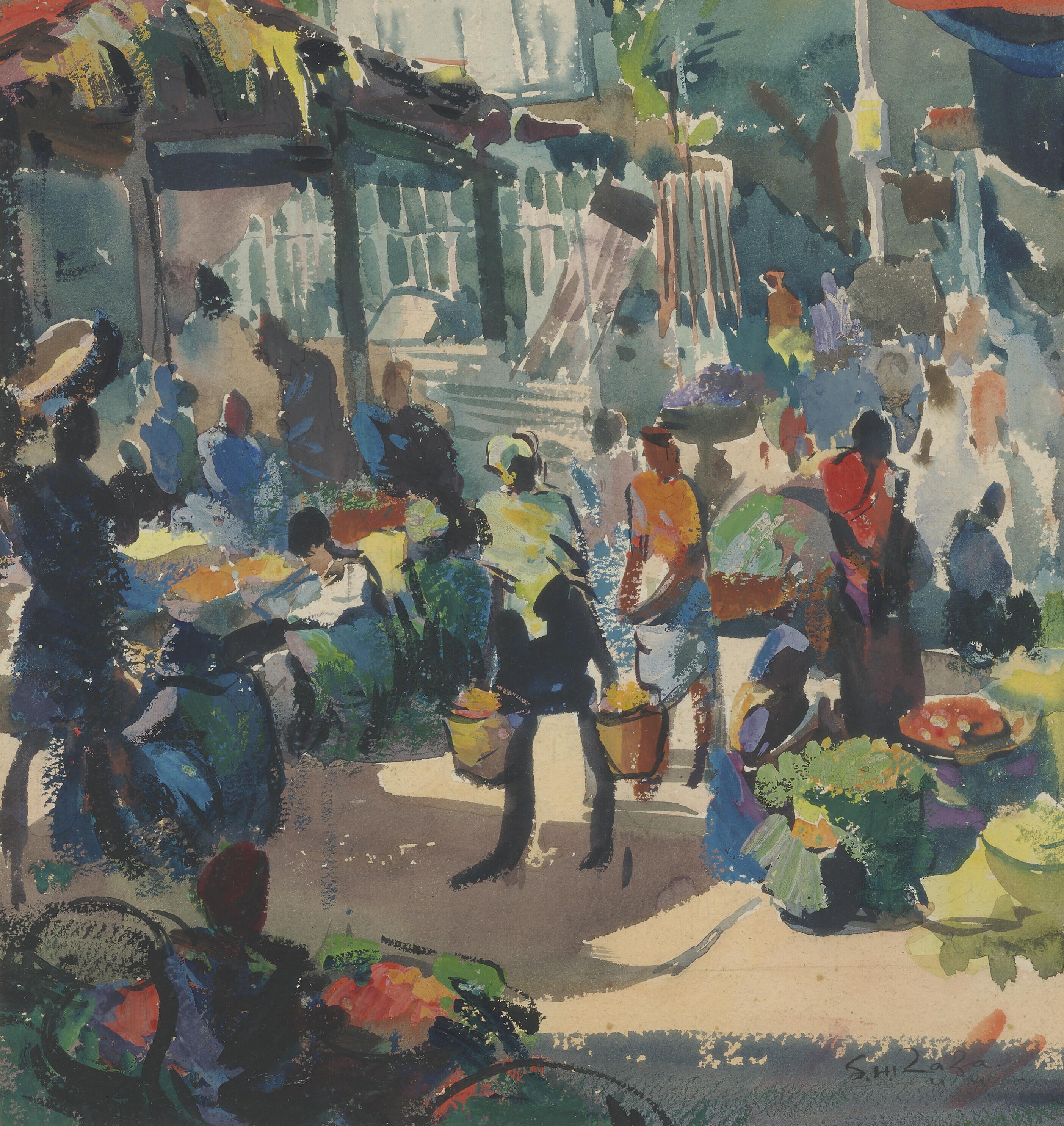 Sayed Haider Raza - Untitled