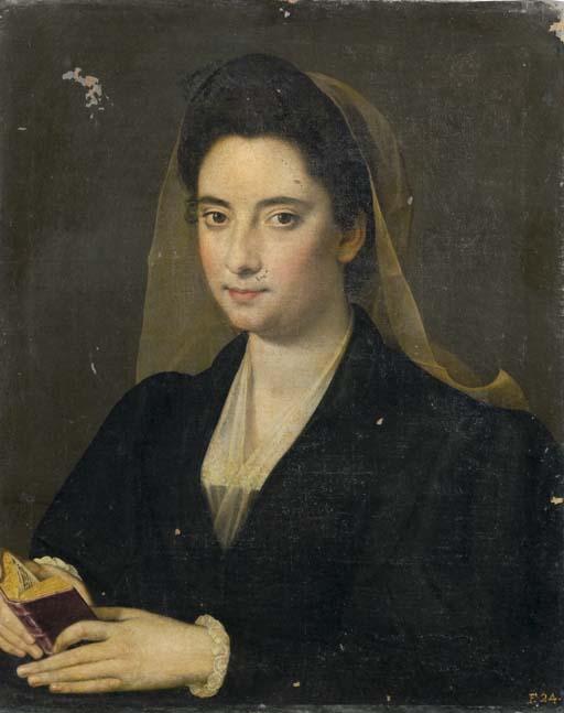 Scipione Pulzone - Ritratto di Dama Con Libro (\'Lucrezia Cenci\')