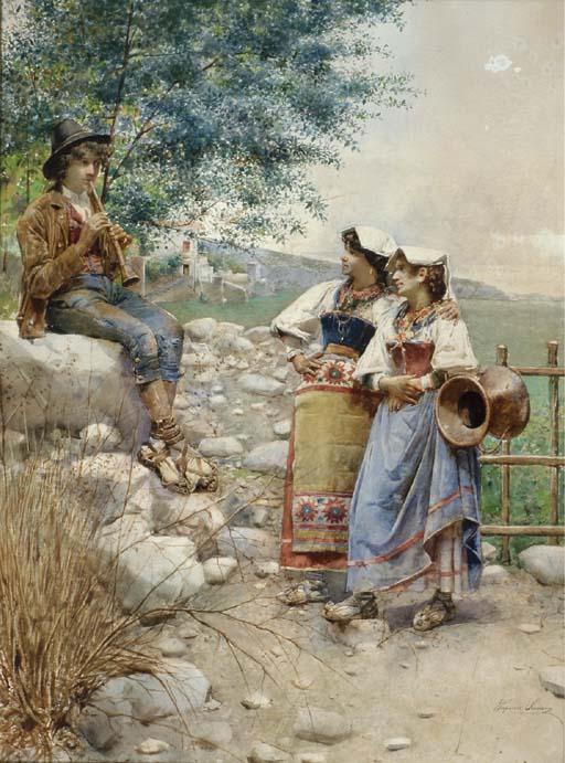 Scipione Simoni - A Roadside Halt