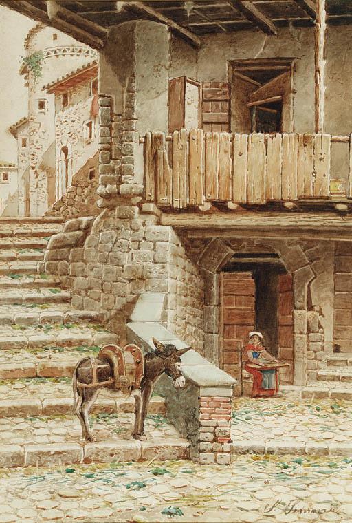 Scipione Simoni - Watching over the mule