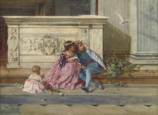 Scipione Vannutelli - An Allegory of Peace