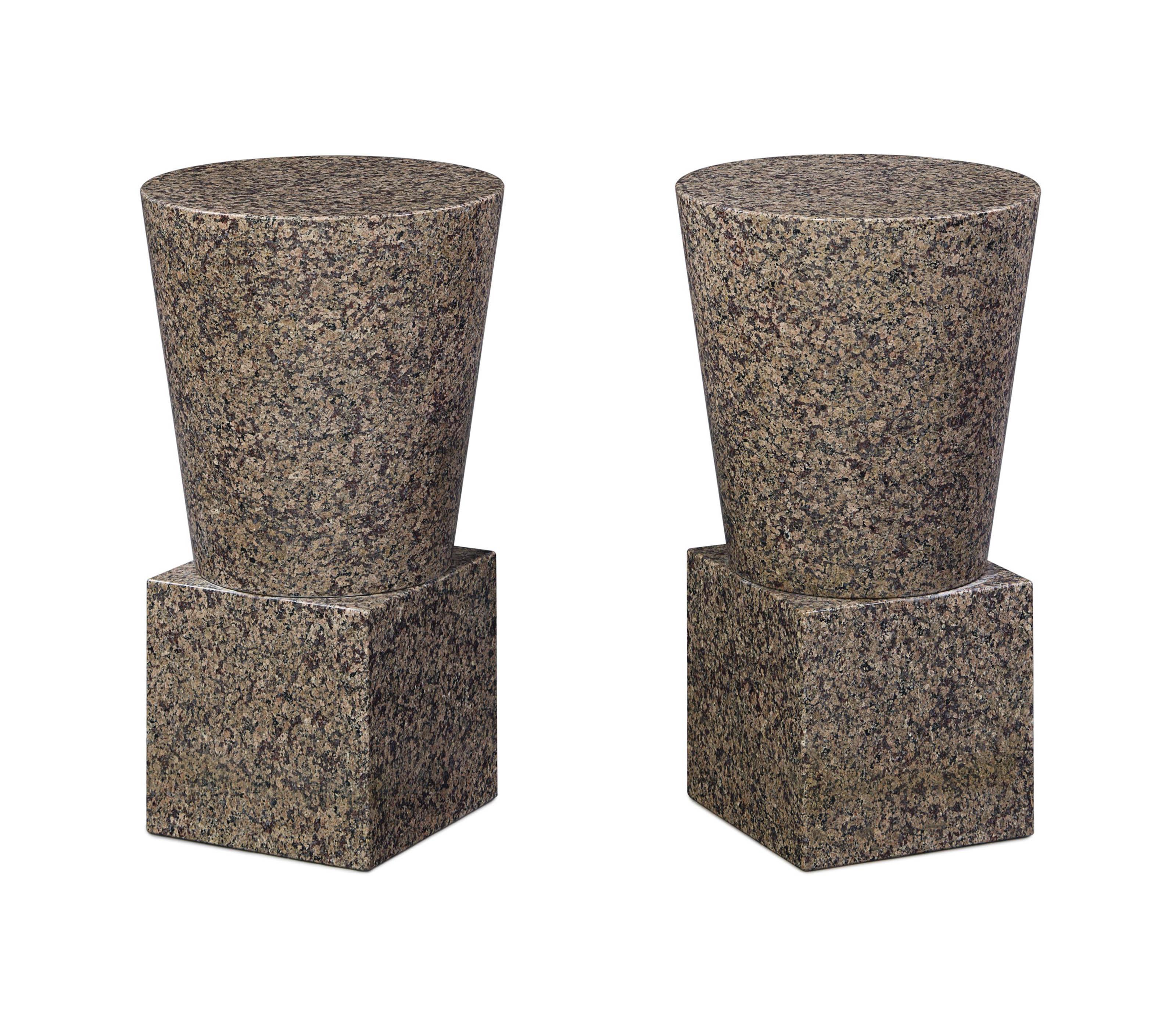 Scott Burton - A Pair of Side Tables