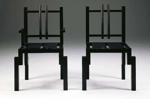 Scott Burton - English Arm Chair and English Chair
