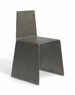Scott Burton - Steel Furniture Set: Chair