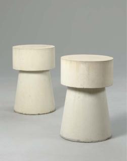 Scott Burton - Two Concrete End Tables