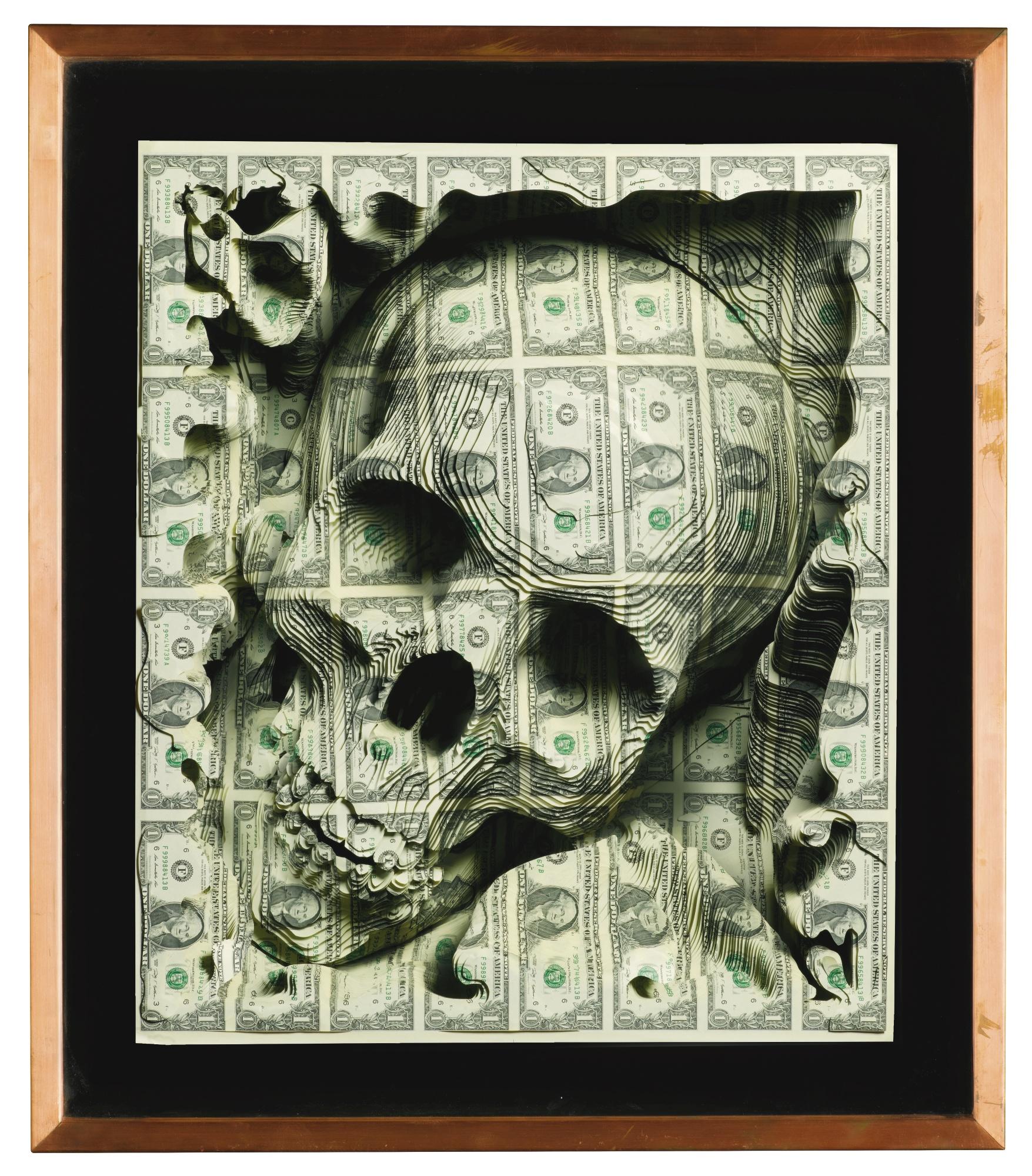 Scott Campbell - Cloth Skull Cube